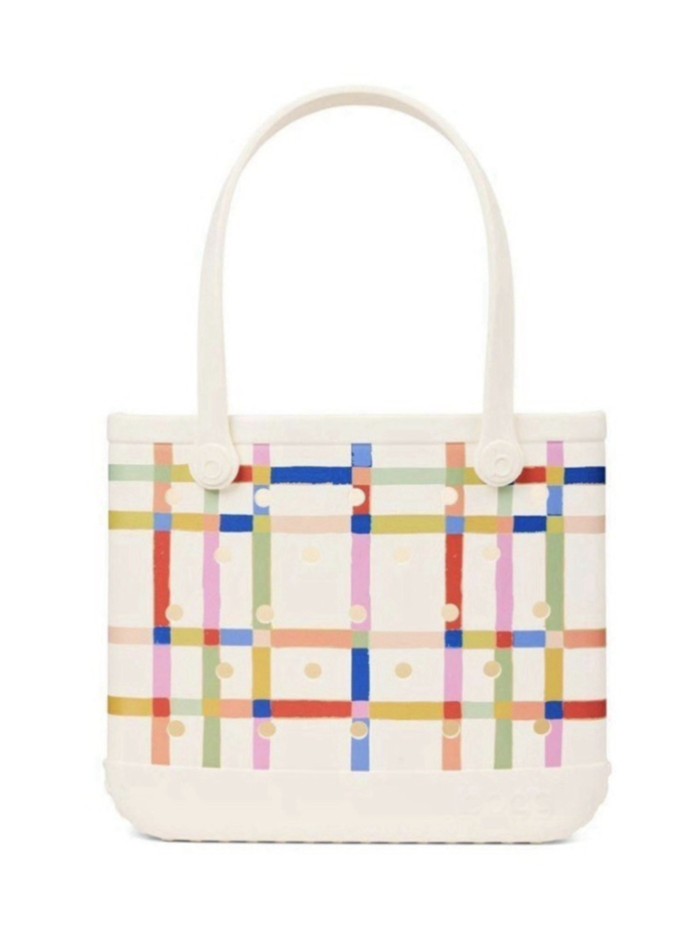 Bogg Bag Baby Tote Red White And Plaid